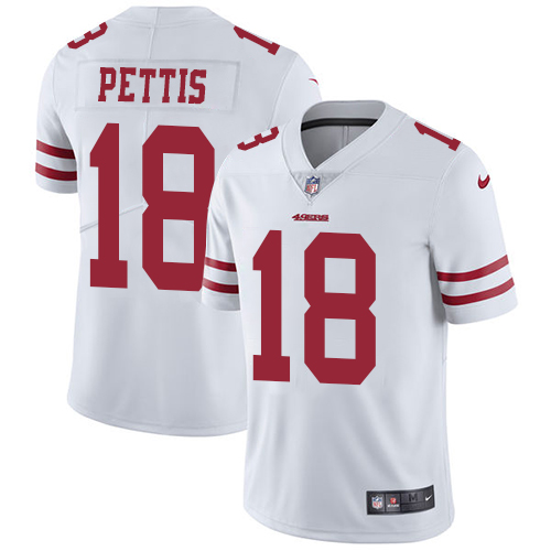 San Francisco 49ers Limited White Men Dante Pettis Road NFL Jersey #18 Vapor Untouchable->women nfl jersey->Women Jersey